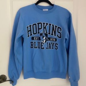 Champion Johns Hopkins Crew Neck Sweatshirt XS